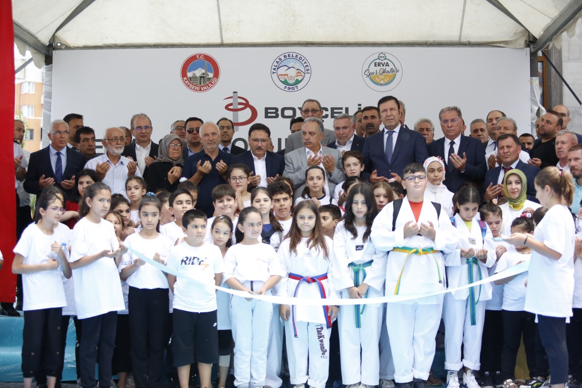 Talas Boyçelik ERVA Spor Okulu Açıldı