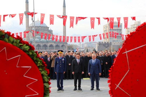 Gazi Mustafa Kemal Atatürk Vefatının 86'ncı Yılında Kayseri’de Anıldı